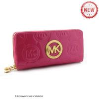 michael kors monogram continental groot fuchsia portefeuilles Tasje Kopen Online lmj99165